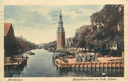(380-075-039) Amsterdam Montelbaanstoren, Verzamelen, Ansichtkaarten | Nederland, Noord-Holland, Verzenden