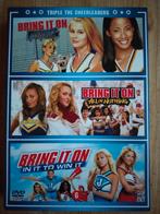 Bring it on, Triple the cheerleaders, 3 dvd's in nieuwstaat!, Actiekomedie, Verzenden, Boxset, Zo goed als nieuw