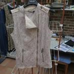 Kanten bikervestje nieuw off-white Liu Jo Jeans, Kleding | Dames, Truien en Vesten, Maat 38/40 (M), Overige kleuren, Nieuw, Ophalen of Verzenden