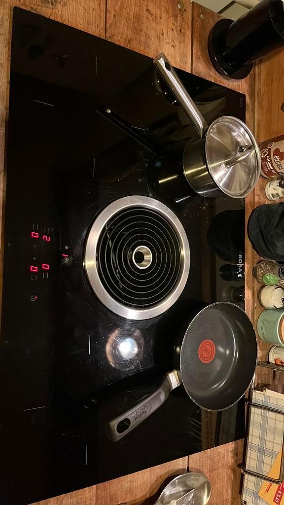 Bora Basic Keramische Kookplaat, Witgoed en Apparatuur, Kookplaten, Gebruikt, Inbouw, Keramisch, 4 kookzones, Ophalen of Verzenden