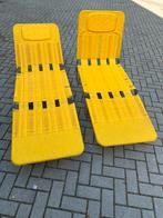Vintage ligbed stretcher, Ophalen of Verzenden, Campingstoel