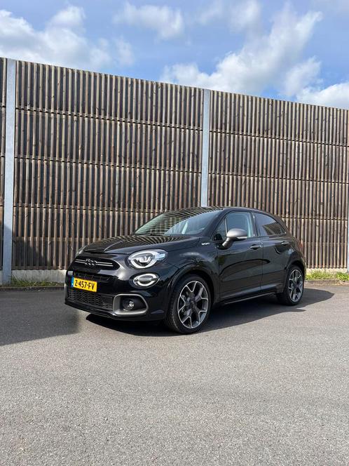 Fiat 500X Sport 1.0 Firefly Turbo 115pk 2023 Zwart, Auto's, Fiat, Particulier, 500X, ABS, Achteruitrijcamera, Adaptieve lichten