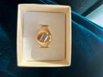 18K Gouden Heren Zegelring - Geel, Rosé & Witgoud, Sieraden, Tassen en Uiterlijk, Ringen, 20 of groter, Heer, Ophalen of Verzenden