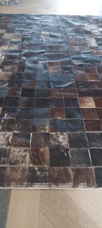 Patchwork Koeienhuid Vloerkleed 170x240, Huis en Inrichting, Stoffering | Tapijten en Kleden, Ophalen, 150 tot 200 cm, Bruin, 200 cm of meer
