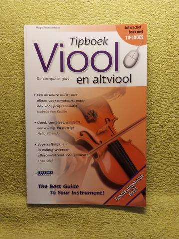 Viool en Altviool. Tipboek. - Hugo Pinksterboer. beschikbaar voor biedingen