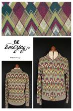 King Louie retro Cleo Jacket-M🌺Retro, Maat 38/40 (M), Ophalen of Verzenden, Zo goed als nieuw, Jasje