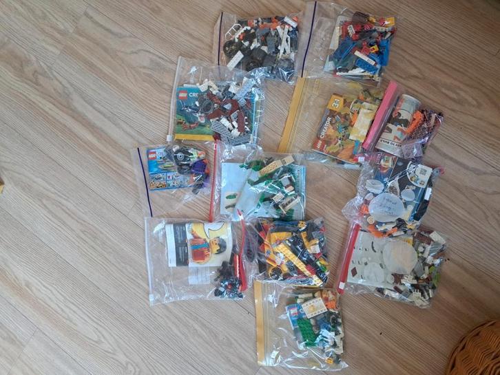 Lego diverse zakje niet compleet, Hobby en Vrije tijd, Stickers en Plaatjes, Zo goed als nieuw, Plaatje, Ophalen of Verzenden