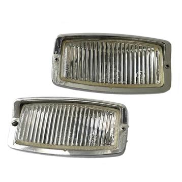 2x HELLA oldtimer mistlamp SF-S1 E4 H3 defect beschikbaar voor biedingen