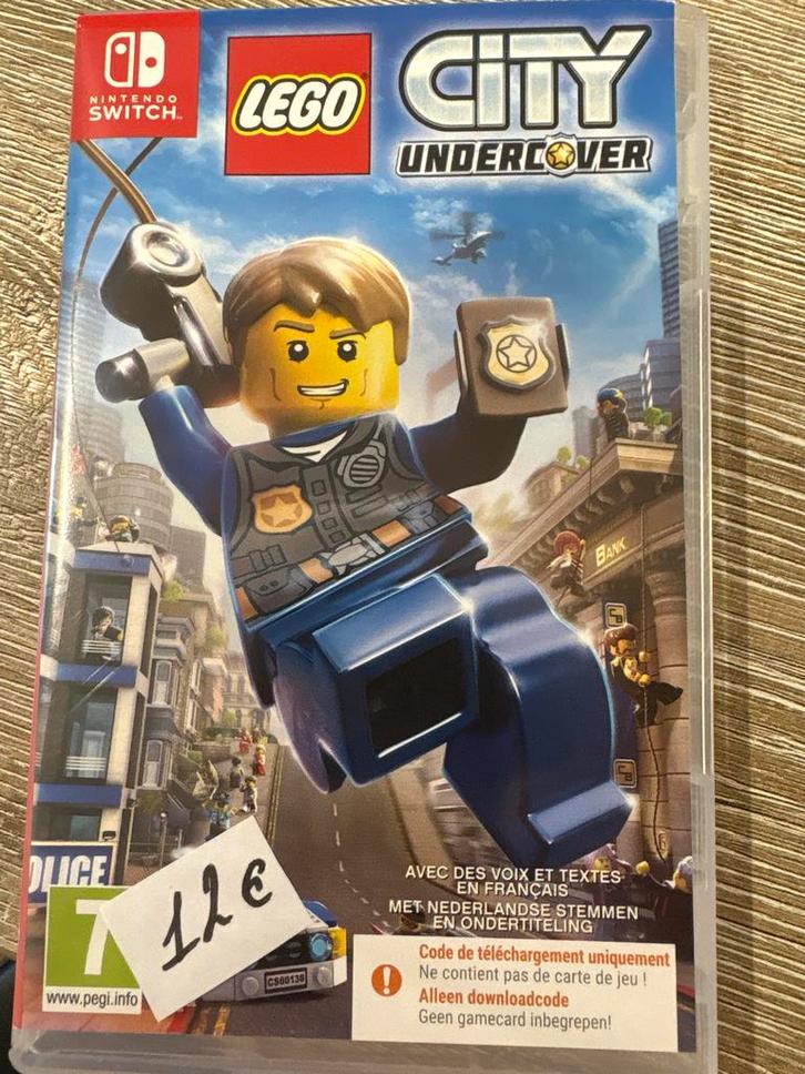 LEGO City Undercover - Nintendo Switch, Spelcomputers en Games, Games | Nintendo Switch, Gebruikt, Avontuur en Actie, 2 spelers
