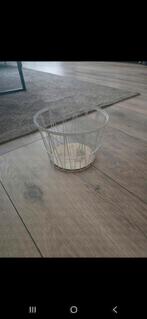 Fruit schaal, Ophalen of Verzenden, Rond, Glas