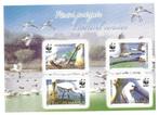 Lepelaar vogels wwf wnf Roemenie bedrigde diersoorten, Ophalen of Verzenden, Postfris, Dier of Natuur
