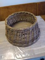 Kerstboom mand, rieten mand, Huis en Inrichting, Ophalen, Mand, Rond, Zo goed als nieuw