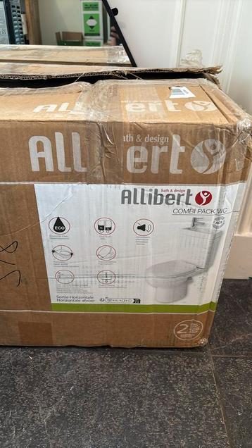Allibert wc toilet met wasbak combi pack wc beschikbaar voor biedingen