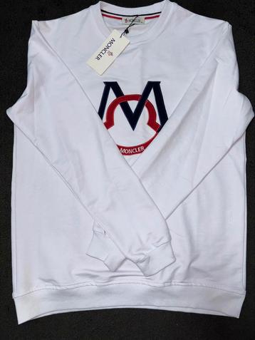 witte Moncler trui beschikbaar voor biedingen