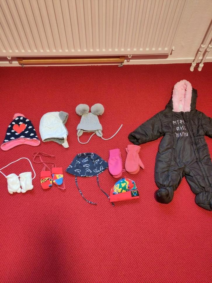 Skipak wanten mutsen baby,   maat 50 t/m 92, Kinderen en Baby's, Babykleding | Overige, Zo goed als nieuw, Jongetje of Meisje