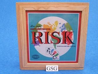 Risk nostalgische editie nr. 1103 41631 104-01, Hobby en Vrije tijd, Gezelschapsspellen | Bordspellen, Nieuw, Ophalen