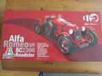 Alfa Romeo 8C 2300 Roadster (Italeri 1/12), Groter dan 1:32, Nieuw, Ophalen of Verzenden, Italeri