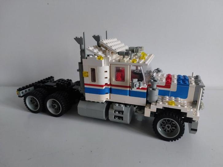 Lego Model Team 5580 - Highway Rig, Kinderen en Baby's, Speelgoed | Duplo en Lego, Gebruikt, Lego, Complete set, Ophalen of Verzenden