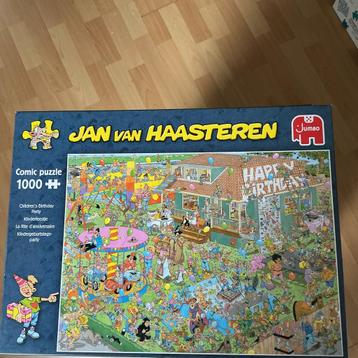 Jan van Haasteren Puzzel - Kinderfeestje 1000 stukjes beschikbaar voor biedingen