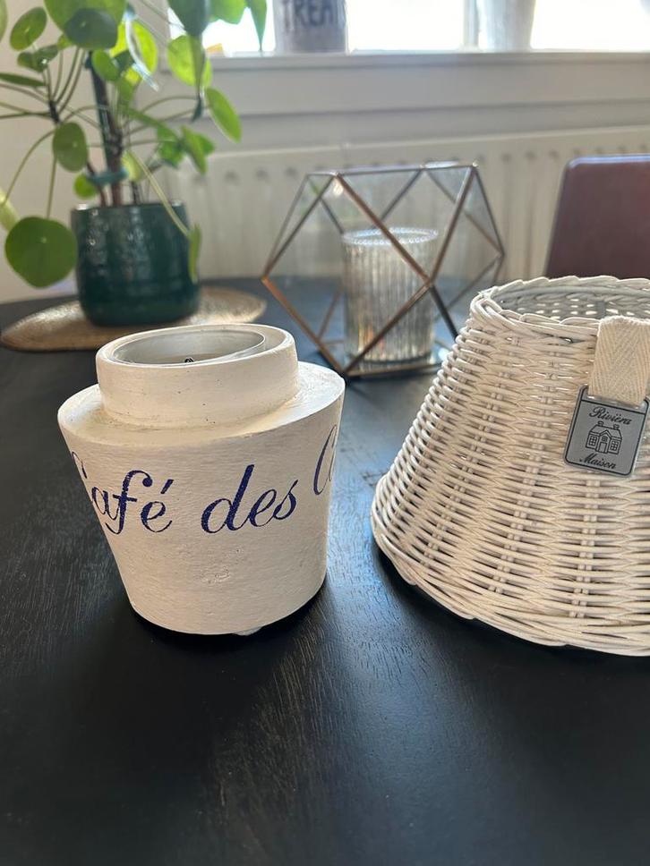 Rivièra Maison Windlicht, Huis en Inrichting, Woonaccessoires | Kandelaars en Kaarsen, Gebruikt, 25 tot 50 cm, Overige materialen