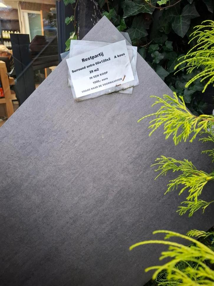 Restpartijen tuintegels, Tuin en Terras, Tegels en Klinkers, Nieuw, Terrastegels, Keramiek, 10 m² of meer, Ophalen