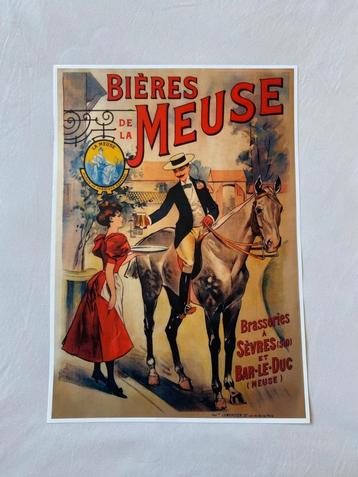Bières Meuse poster beschikbaar voor biedingen