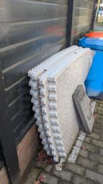 Grindmatten wit, Tuin en Terras, Ophalen, Zo goed als nieuw, Wit