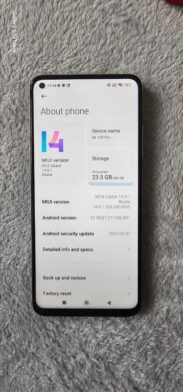 Geweldige als nieuw Xiaomi Mi 10T Pro 8-256 GB