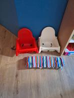 2x Kinderstoel Ikea + verkleiner ( + poten), Ophalen, Gebruikt, Overige typen