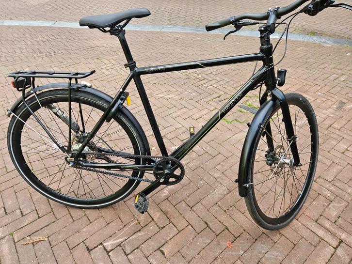 Stoere degelijkje jongens-herenfiets maat S, belt, alfine 8, Fietsen en Brommers, Fietsen | Heren | Herenfietsen, Gebruikt, Overige merken