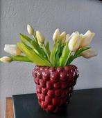 Daan Kromhout Raspberry Vaas - Bordeaux/Burgundy - 18cm, Ophalen, Aardewerk of Porselein, Zo goed als nieuw, Minder dan 50 cm