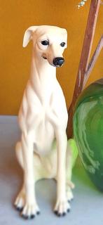 Vintage Windhond Beeld van Polyester, Whippet, groot formaat, Ophalen, Gebruikt, Overige typen