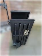 Houtbak met gereedschap, Ophalen, Zo goed als nieuw, Vrijstaande haard, Houthaard