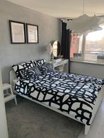 Ikea askvoll bedframe, Ophalen, Gebruikt, Wit, Steigerhout