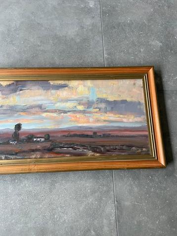 Schilderij oliverf op paneel! beschikbaar voor biedingen