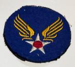 WW2 USAAF patch wool british made, Verzamelen, Ophalen of Verzenden, Landmacht, Engeland, Embleem of Badge