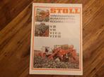 Tractor folder Stoll Bunkerbietenrooimachines, Ophalen of Verzenden, Zo goed als nieuw