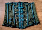 Burleska - 26 M/L 38/40 - Underbust - Corset - Gothic - Goth, Kleding | Dames, Burleska, Ophalen of Verzenden, Groen, Body of Korset