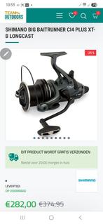 Shimano Baitrunner Ci4 XTB LC nieuw, Watersport en Boten, Hengelsport | Karpervissen, Ophalen of Verzenden, Zo goed als nieuw