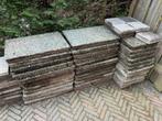 9 m2 betontegels. Gratis af te halen., Tuin en Terras, Tegels en Klinkers, Ophalen, Gebruikt, 5 tot 10 m², Beton