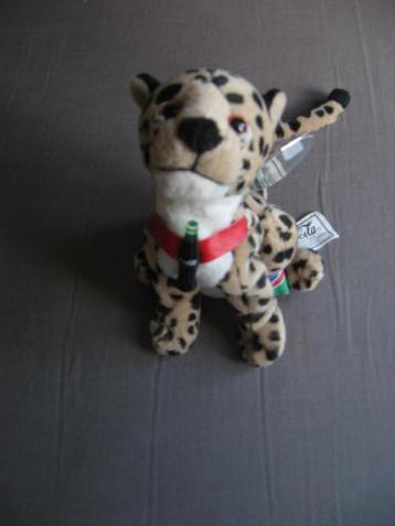 Officiële Coca Cola stuffed panter / panther beschikbaar voor biedingen