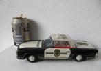 Blikken Politiewagen Police Highway Mercedes Tin Toy Japan, Antiek en Kunst, Antiek | Speelgoed, Ophalen of Verzenden
