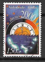Nederlandse Antillen 1999 Decemberzegels klok oud en nieuw, Verzenden, Gestempeld