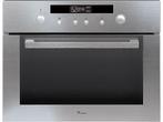 Whirlpool combi oven / magnetron - AMW 523/IX, 45 tot 60 cm, Gebruikt, Ophalen of Verzenden, Oven met grill
