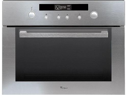 Whirlpool combi oven / magnetron - AMW 523/IX, Witgoed en Apparatuur, Ovens, Gebruikt, Inbouw, Oven met grill, 45 tot 60 cm, 45 tot 60 cm