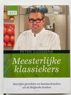 Meesterlijke Klassiekers, Boeken, Kookboeken, Peter Goossens, Verzenden, Zo goed als nieuw, Hoofdgerechten