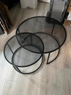 Salon tafel set, Ophalen, Gebruikt, 50 tot 100 cm, Rond
