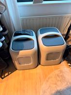 2x design kattenbak beige, Dieren en Toebehoren, Kattenbakken, Ophalen, Zo goed als nieuw, Gesloten