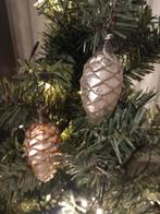 Vintage kerstballen,  dennenappels, Diversen, Kerst, Ophalen of Verzenden