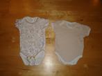 Nieuw mooie set 2 Disney rompers rompertje 50 - 56 (K242), Disney, Nacht- of Onderkleding, Jongetje of Meisje, Nieuw